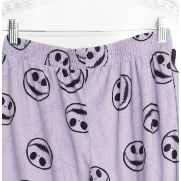Nightmare Before Christmas Size S(4-6) Jack Skellington Lounge Pants Soft Lavend - Picture 6 of 8